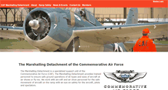 Desktop Screenshot of marshallingdetachment.org